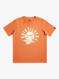 quiksilver, QS Rockin Skull - T-Shirt voor Jongens 8-16, MECCA ORANGE (cms0) QS Rockin Skull - T-Shirt for Boys 8-16 EQBZT04592