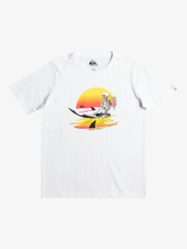 quiksilver, Sunset Session - T-Shirt für Jungen 8-16, WHITE (wbb0) Sunset Session - T-Shirt for Boys 8-16 EQBZT04594