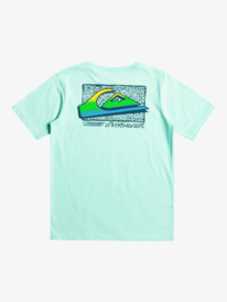 quiksilver, Retro Fade - T-Shirt für Jungen 8-16, BEACH GLASS (gcz0) Retro Fade - T-Shirt for Boys 8-16 EQBZT04597