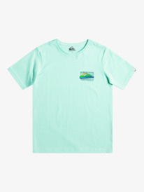quiksilver, Retro Fade - T-Shirt für Jungen 8-16, BEACH GLASS (gcz0) Retro Fade - T-Shirt for Boys 8-16 EQBZT04597