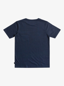 quiksilver, Boy's 8-16 Surfadelica Stripe Pocket T-Shirt, NAVY BLAZER (byj0) Surfadelica Stripe - Pocket T-Shirt for Boys 8-16 EQBZT04608
