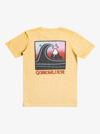 quiksilver, QS Bubble Stamp - T-Shirt voor Jongens 8-16, WHEAT (ygy0) QS Bubble Stamp - T-Shirt for Boys 8-16 EQBZT04611