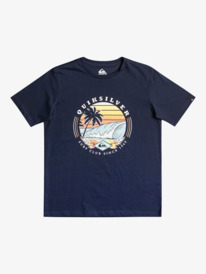 QS Surf Club - T-Shirt for Boys 8-16  EQBZT04641