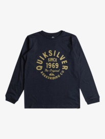 Circled Script - Long Sleeve T-Shirt for Boys 8-16  EQBZT04668