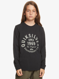 Circled Script - Long Sleeve T-Shirt for Boys 8-16  EQBZT04668
