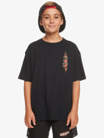 quiksilver, Radical Times - Maglietta da Bambino 10-16, BLACK (kvj0) RADICAL TIMES SS YTH EQBZT04674