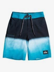 quiksilver, Boy's 2-7 Surfsilk Slab 14" Recycled Boardshorts, FJORD BLUE (bpj7) Surfsilk Slab 14" - Recycled Board Shorts for Boys 2-7 EQKBS03324