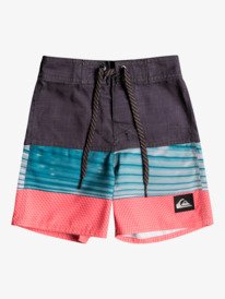 quiksilver, Boys 2-7 Everyday Panel 12" Boardshorts, ORANGE POP (nlq6) Everyday Panel 12" - Boardshorts for Boys 2-7 EQKBS03366