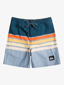 quiksilver, Boys 2-7 Swell Vision 12" Beachshorts, MAJOLICA BLUE (bsm9) SWELL VISION BEACHSHORT BOY 12 EQKBS03392