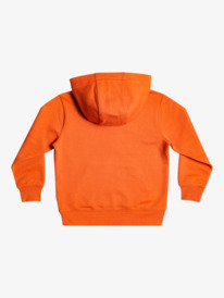 quiksilver, Big Logo - Felpa con cappuccio da Ragazzo 2-7, MECCA ORANGE (cms0) Big Logo - Hoodie for Boys 2-7 EQKFT03351