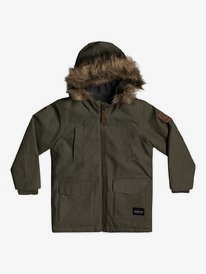 Storm Drop 5K - Water-Resistant Parka for Boys 2-7  EQKJK03106