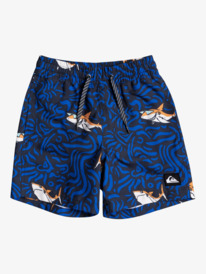 Sharky 12" - Swim Shorts for Boys 2-7  EQKJV03156