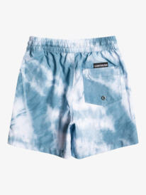 quiksilver, Boys 2-7 Everyday Mix 12" Swim Shorts, PROVENCIAL BLUE MARBLE DYE (blm0) Everyday Mix 12" - Swim Shorts for Boys 2-7 EQKJV03218