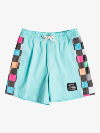 quiksilver, Boys 2-7 Original Arch Volley 12" Swim Shorts, ANGEL BLUE (bgd0) ORIGINAL ARCH VOLLEY BOY 12NB EQKJV03228