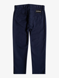 quiksilver, Boy's 2-7 Stretch Non-Denim Pants, NAVY BLAZER (byj0) Stretch - Chinos for Boys 2-7 EQKNP03061