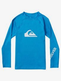 All Time - Long Sleeve UPF 50 Rash Vest for Boys 2-7  EQKWR03082