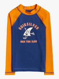 Bubble Trouble - Long Sleeve UPF Rash Vest for Boys 2-7  EQKWR03099