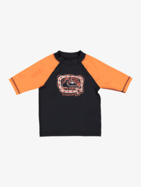 Bubble Trouble - Short Sleeve UPF 50 Rash Vest for Boys 2-7  EQKWR03101