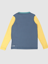 quiksilver, Boys 2-7 Heats Omni Long Sleeve UPF 50 Rash Vest, BERING SEA (byg0) HEATS OMNI BOY LS EQKWR03113