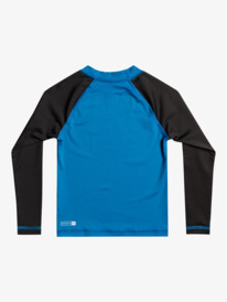 quiksilver, Boys 2-7 Next Gen Long Sleeve UPF 50 Rash Vest, VALLARTA BLUE (byh0) Next Gen - Long Sleeve UPF 50 Rash Vest for Boys 2-7 EQKWR03122