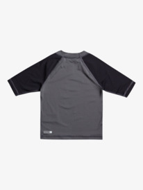 quiksilver, Boys 2-7 Next Gen Short Sleeve Rash Vest, IRON GATE (kzm0) Next Gen - Short Sleeve UPF 50 Rash Vest for Boys 2-7 EQKWR03123
