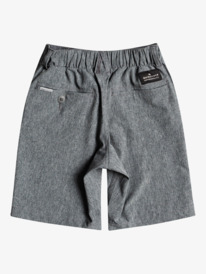 quiksilver, Boy's 2-7 Union Heather Amphibian 14" Hybrid Shorts, BLACK (kvj0) Union Heather 14" - Amphibian Board Shorts for Boys 2-7 EQKWS03191