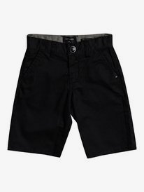 quiksilver, Boy's 2-7 Everyday Union Stretch Chino Shorts, BLACK (kvj0) EVERYDAY UNION STRETCH AW BOY EQKWS03198