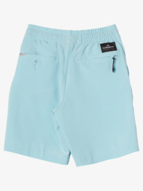 quiksilver, Boy's 2-7 Ocean Elastic Waist 14" Amphibian Boardshorts, SKY BLUE (bgc0) Ocean Elastic 14" - Amphibian Board Shorts for Boys 2-7 EQKWS03215