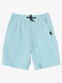 quiksilver, Boy's 2-7 Ocean Elastic Waist 14" Amphibian Boardshorts, SKY BLUE (bgc0) Ocean Elastic 14" - Amphibian Board Shorts for Boys 2-7 EQKWS03215
