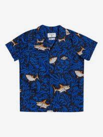 Sharky Troubles - Short Sleeve Shirt for Boys 2-7  EQKWT03198