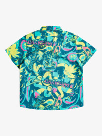 quiksilver, Splat - Kurzärmliges Hemd für Jungen 2-7, BLITHE SPLAT BOY APPAREL 231 (bmm6) Splat - Short Sleeve Shirt for Boys 2-7 EQKWT03237