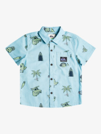 quiksilver, Boy's 2-7 Nono Surfday Shirt, SKY BLUE - NONO SURFDAY BOY231 (bgc6) NONO SURFDAY BOY EQKWT03238