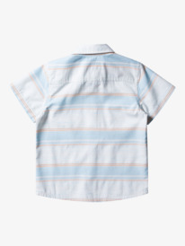 quiksilver, Cali Sunrise - Short Sleeve Shirt for Boys 2-7, SKY BLUE CALI STR (bgc3) Cali Sunrise - Short Sleeve Shirt for Boys 2-7 EQKWT03241