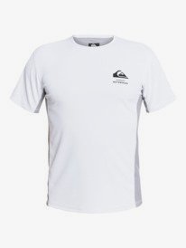 Waterman Bamboo Check - Short Sleeve UPF 50 Surf T-Shirt for Men  EQMWR03082