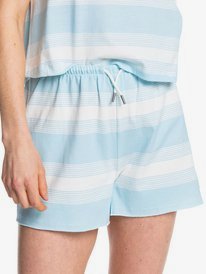 quiksilver, Beach Generation - Bermuda da spiaggia da Donna, CRYSTAL STM STRIPES (bfa6) Beach Generation - Beach Shorts for Women EQWFB03013