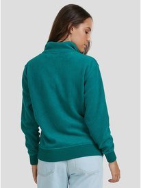 Women's full zip on sale mock neck sweatshirt