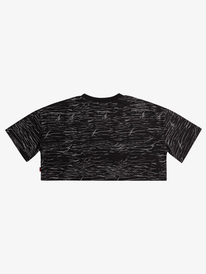 quiksilver, Quiksilver x Stranger Things Upside Down T-shirt cropped pour Femme, UPSIDE DOWN STATIC IRON GATE (kzm6) Quiksilver x Stranger Things Upside Down - Cropped T-Shirt for Women EQWKT03187