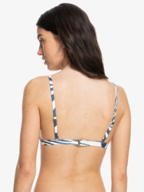 quiksilver, Quiksilver Womens Bralette Bikini Top, DARK DENIM ZEBRADELIA (brq6) Quiksilver Womens - Bralette Bikini Top for Women EQWX303042