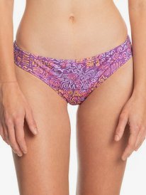 quiksilver, Classic Bottom 2021 - Bikiniunterteil für Frauen, PASTEL LILAC TRIBAL PAINT (pfm6) Classic Bottom 2021 - Bikini Bottoms for Women EQWX403012