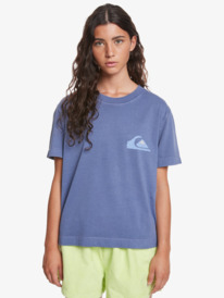 quiksilver, Quiksilver Womens Cropped Mineral T-Shirt, MARLIN (bmy0) Quiksilver Womens - Organic T-Shirt for Women EQWZT03149