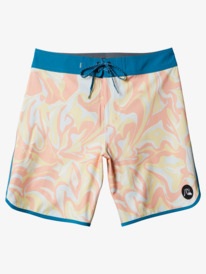 quiksilver, SurfSilk Scallop 19" Boardshorts, PEACH PINK (mgk6) Surfsilk Scallop 19" 2022 - Board Shorts for Men EQYBS04654