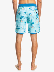 quiksilver, Surfsilk Scallop 19" 2022 - Boardshort pour Homme, ANGEL BLUE (bgd6) Surfsilk Scallop 19" 2022 - Board Shorts for Men EQYBS04654