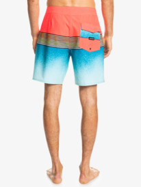 quiksilver, Surfsilk Panel 18" 2022 - Calções de banho para Homens jovens, FIERY CORAL (mkz6) Surfsilk Panel 18" 2022 - Board Shorts for Men EQYBS04658