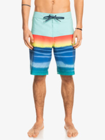 quiksilver, Surfsilk Panel 20" - Boardshorts for Young Men, POOL GREEN (gmj8) Surfsilk Panel 20" - Boardshorts for Young Men EQYBS04659