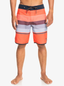 quiksilver, Бордшорты Everyday Scallop 19", CHERRY TOMATO (nnj6) Everyday Scallop 19" - Board Shorts for Men EQYBS04678