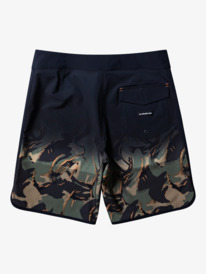 quiksilver, Highlite Scallop 19" Boardshort pour Homme, FOUR LEAF CLOVER (gph7) Highlite Scallop 19" - Board Shorts for Men EQYBS04761