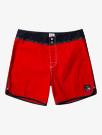quiksilver, Original Scallop Snap 16" Boardshort pour Homme, HIGH RISK RED (rqc0) Original Scallop Snap 16" - Board Shorts for Men EQYBS04767