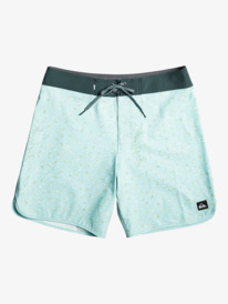 quiksilver, Mens Surfsilk Scallop 18" Boardshorts, SKY BLUE (bgc6) Surfsilk Scallop 18" - Board Shorts for Men EQYBS04770