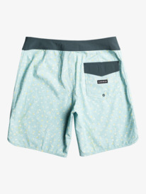 quiksilver, Surfsilk Scallop 19" Boardshort pour Homme, SKY BLUE (bgc6) Surfsilk Scallop 19" - Board Shorts for Men EQYBS04771