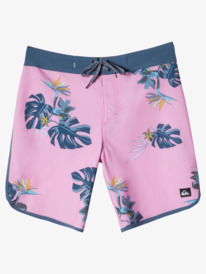 quiksilver, Surfsilk Scallop 19" Boardshort pour Homme, MOONLITE MAUVE (mgr7) Surfsilk Scallop 19" - Board Shorts for Men EQYBS04771